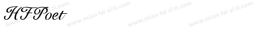 HFPoet字体转换