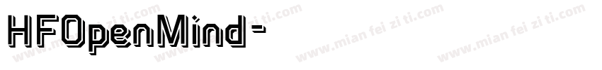 HFOpenMind字体转换