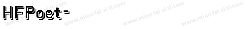 HFPoet字体转换