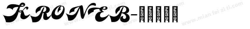KRONEB字体转换