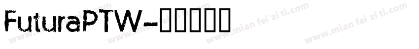 FuturaPTW字体转换