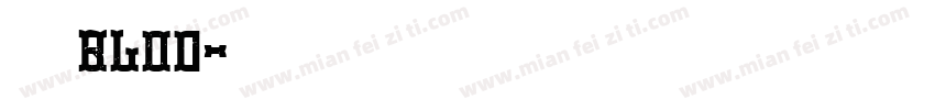 兰米仿宋blod字体转换