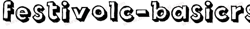 FestivoLC-BasicRShad字体转换