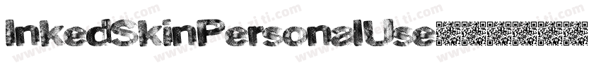 InkedSkinPersonalUse字体转换