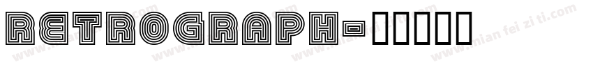 Retrograph字体转换
