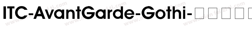 ITC-AvantGarde-Gothi字体转换