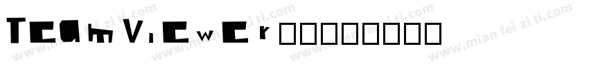 TeamViewer12字体转换