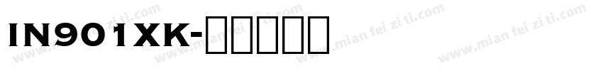IN901XK字体转换