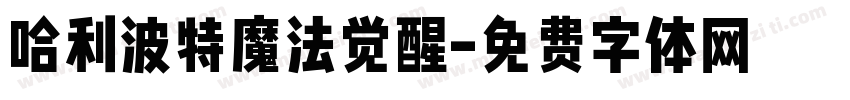 哈利波特魔法觉醒字体转换