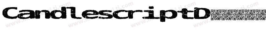 CandlescriptD字体转换