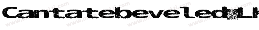 Cantatebeveled-LKGG字体转换