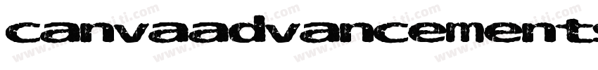 canvaadvancementsc字体转换