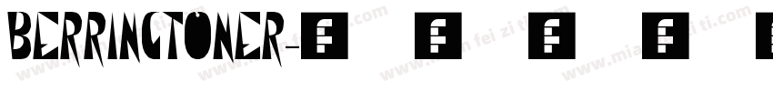 Berringtoner字体转换
