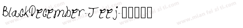 BlackDecember-Jeej字体转换