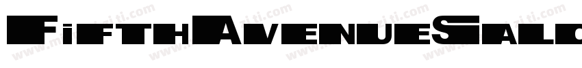 FifthAvenueSalonNF字体转换