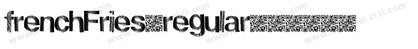 frenchFries-regular字体转换