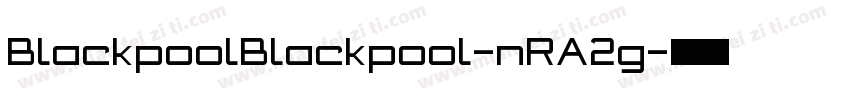 BlackpoolBlackpool-nRA2g字体转换
