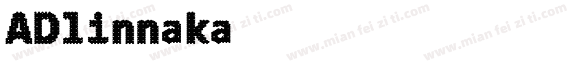 ADlinnaka字体转换