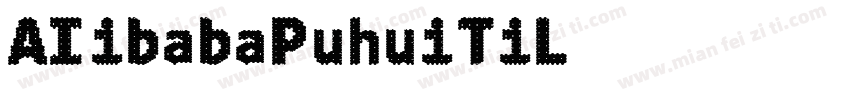 AIibabaPuhuiTiL字体转换
