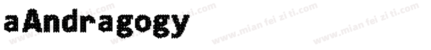 aAndragogy字体转换