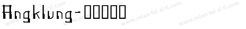 Angklung字体转换