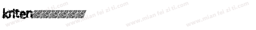 kriten字体转换