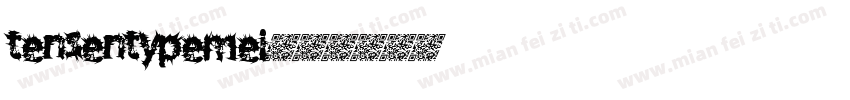 tensentypemei字体转换