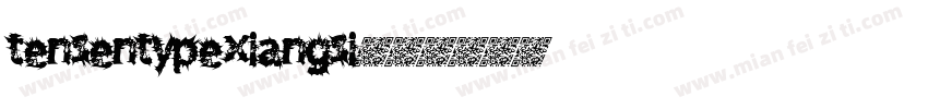 tensentypexiangsi字体转换