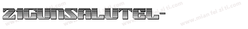 21GunSaluteL字体转换