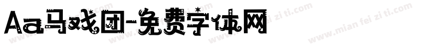Aa马戏团字体转换