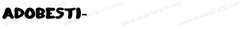 adobesti字体转换