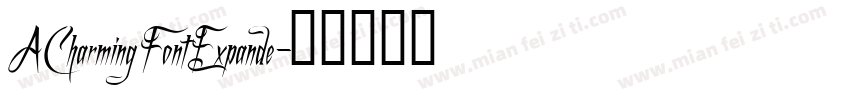 ACharmingFontExpande字体转换