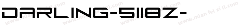 Darling-5118z字体转换