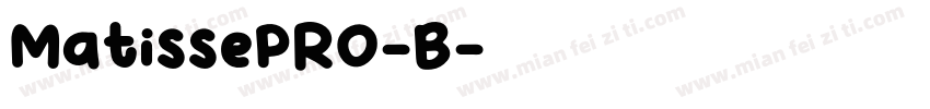 MatissePRO-B字体转换