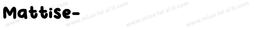 Mattise字体转换