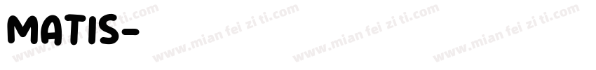 MATIS字体转换