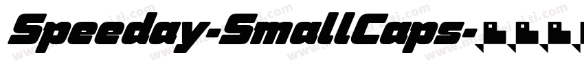 Speeday-SmallCaps字体转换