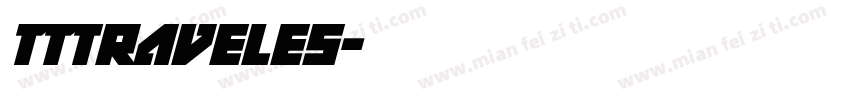 TTtraveles字体转换