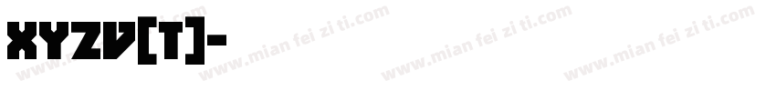 xyzv(t)字体转换