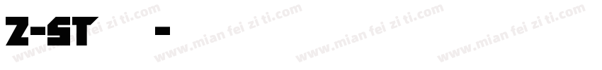 Z-ST原尖字体转换