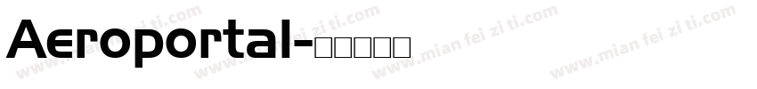 Aeroportal字体转换