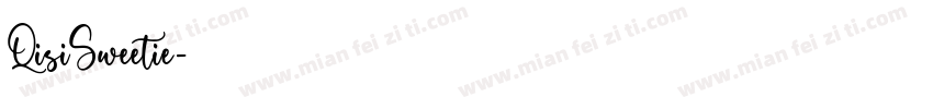 QisiSweetie字体转换