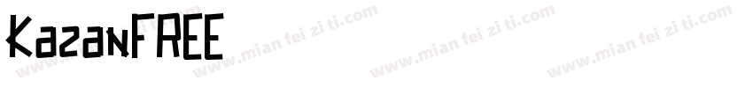 KazanFREE字体转换