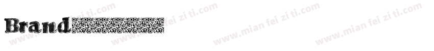 Brand字体转换