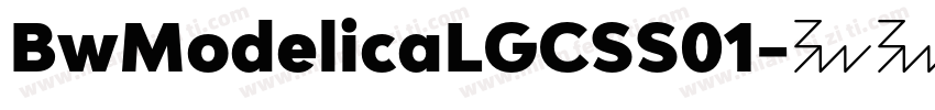 BwModelicaLGCSS01字体转换