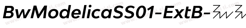 BwModelicaSS01-ExtB字体转换