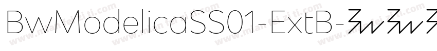 BwModelicaSS01-ExtB字体转换