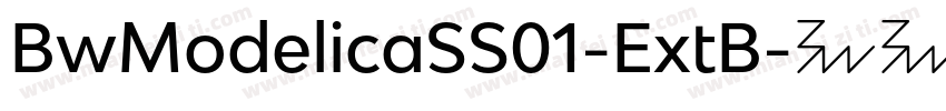 BwModelicaSS01-ExtB字体转换