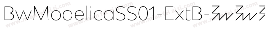 BwModelicaSS01-ExtB字体转换