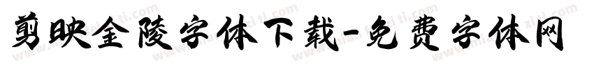 剪映金陵字体下载字体转换